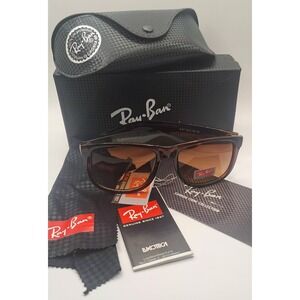 Vintage RAY BAN Brown Gradient Dark Havana Sunglasses RB4167